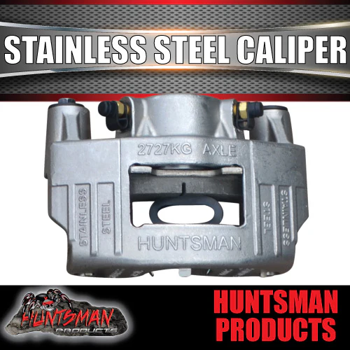 Stainless Steel Full Trailer Hydraulic Ventilated Disc 5 Stud L/C Brake Kit - Image 10