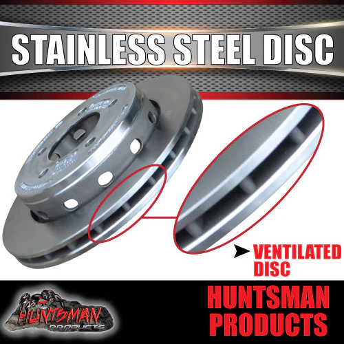 Stainless Steel Trailer Hydraulic Ventilated Disc Brake Kit - Image 11