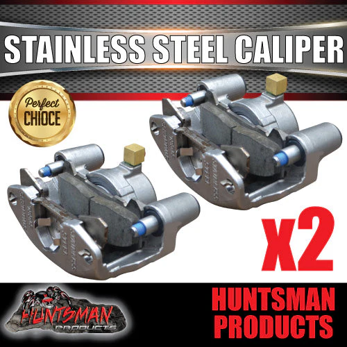 Stainless Steel Trailer Hydraulic Ventilated Disc Brake Kit - Image 3