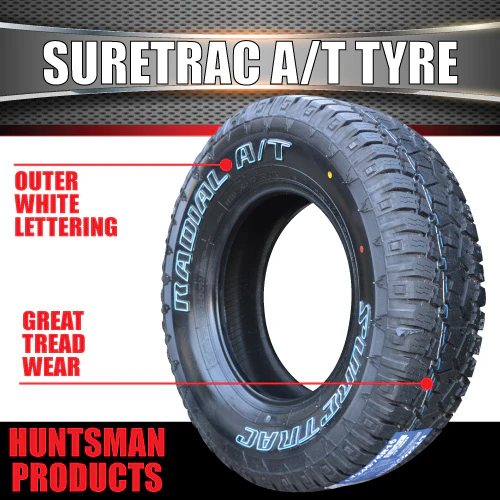 Suretrac 265/75R16 L/T 123/120S All Terrain Tyre. 265 75 16 High Km's A/T - Image 3
