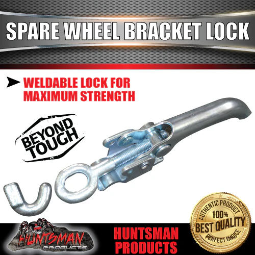 Swing Away Spare Wheel Bracket Lock. Over Centre Lock. For 4wd Truck Trailer Caravan - Image 4
