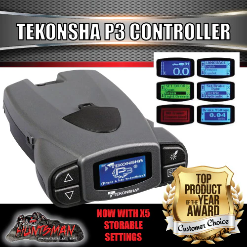 TEKONSHA P3 ELECTRIC BRAKE IN CAR BRAKE CONTROLLER. - Image 3