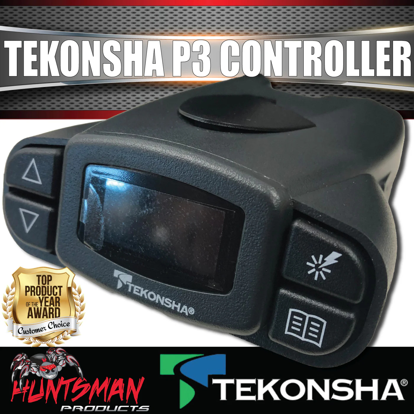 TEKONSHA P3 ELECTRIC BRAKE IN CAR BRAKE CONTROLLER. - Image 4