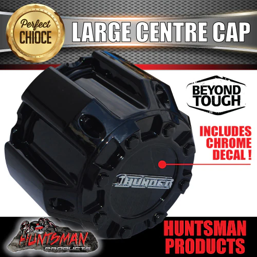 Thunder Wheels 90mm 6 Stud Centre Cap. 2 piece. Wheel nut Locating - Image 4