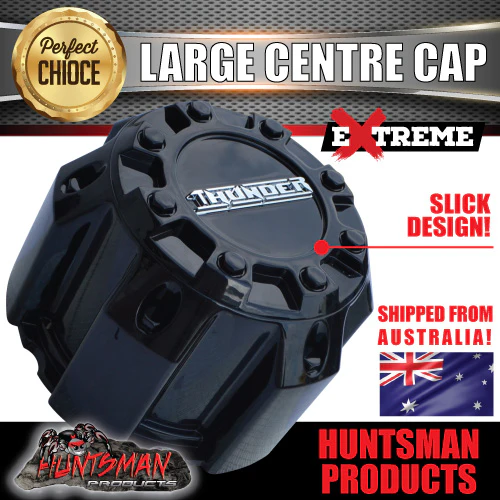 Thunder Wheels 90mm 6 Stud Centre Cap. 2 piece. Wheel nut Locating - Image 5