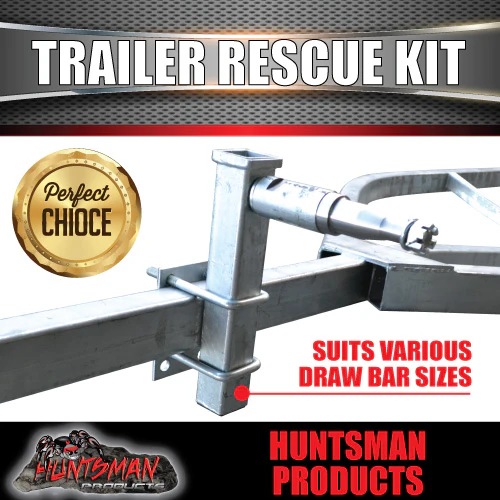 Trailer Rescue Kit , Spare Wheel, 165R13C Tyre & Holder inc hub & S/L bearings - Image 7