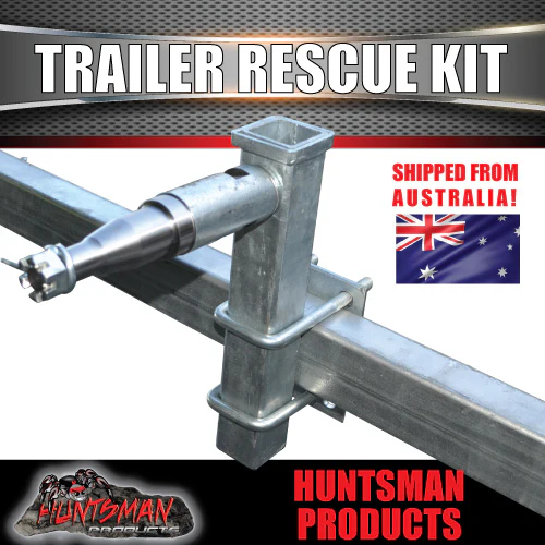 Trailer Rescue Kit & Spare Wheel Holder suit S/L Bearings - Image 3