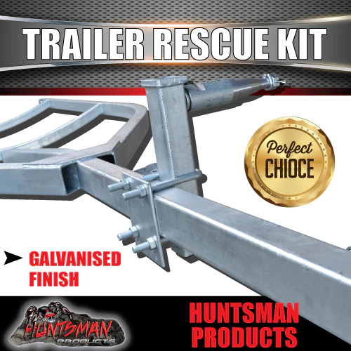 Trailer Rescue Kit & Spare Wheel Holder suit S/L Bearings - Image 4
