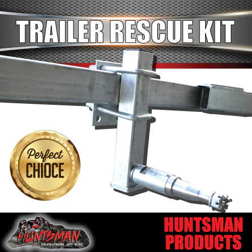 Trailer Rescue Kit & Spare Wheel Holder suit S/L Bearings - Image 5