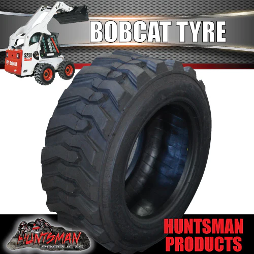 Treadura Bobcat Skid Steer Tyre 10-16.5 HD 10ply. Super Side Walls. 21 Lugs - Image 3