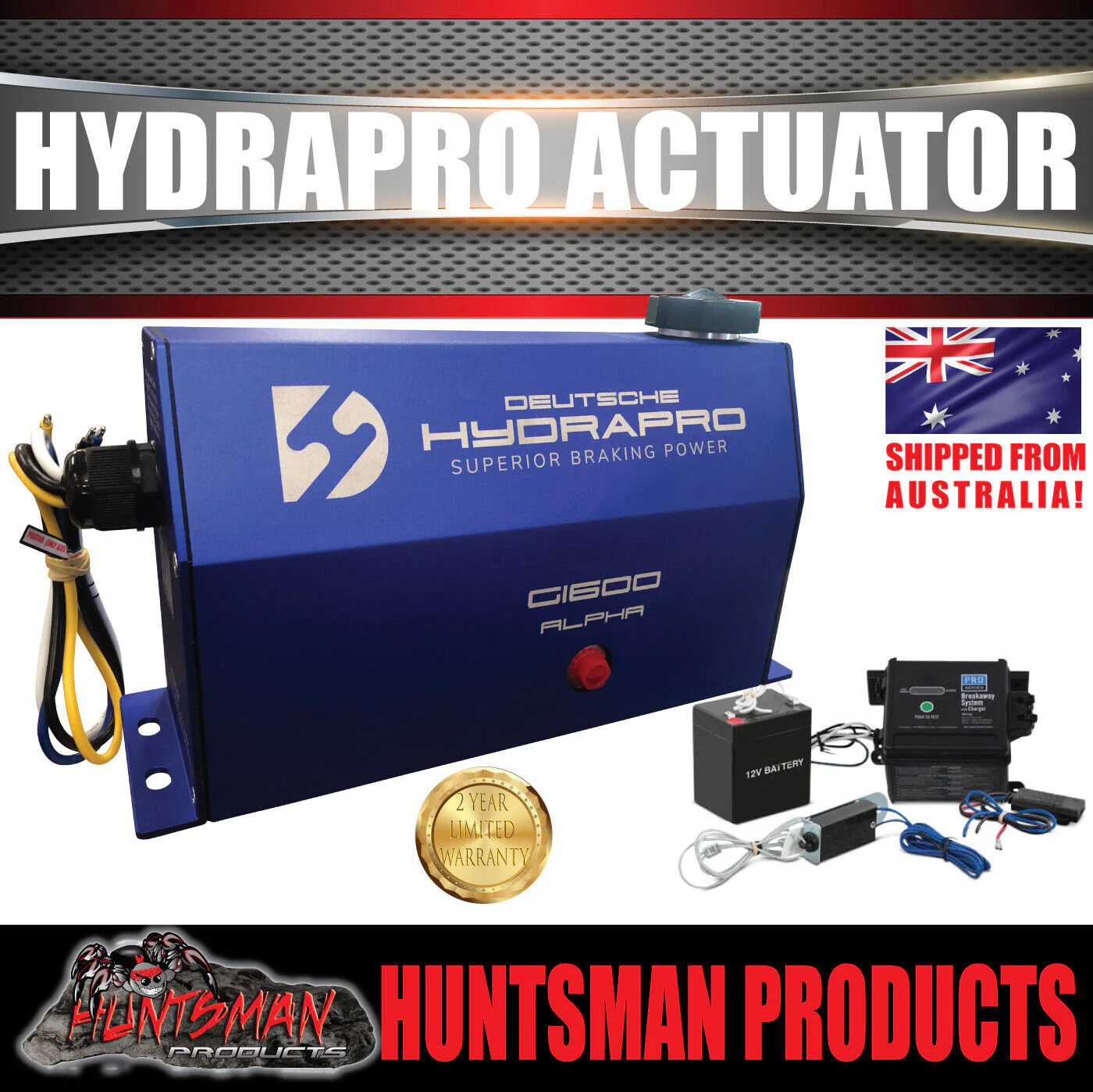 DIY 4200Kg Tri Axle Hydraulic Disc Boat trailer Kit Dacromet Springs, Hydrapro, Axles 64" - 77" - Image 2