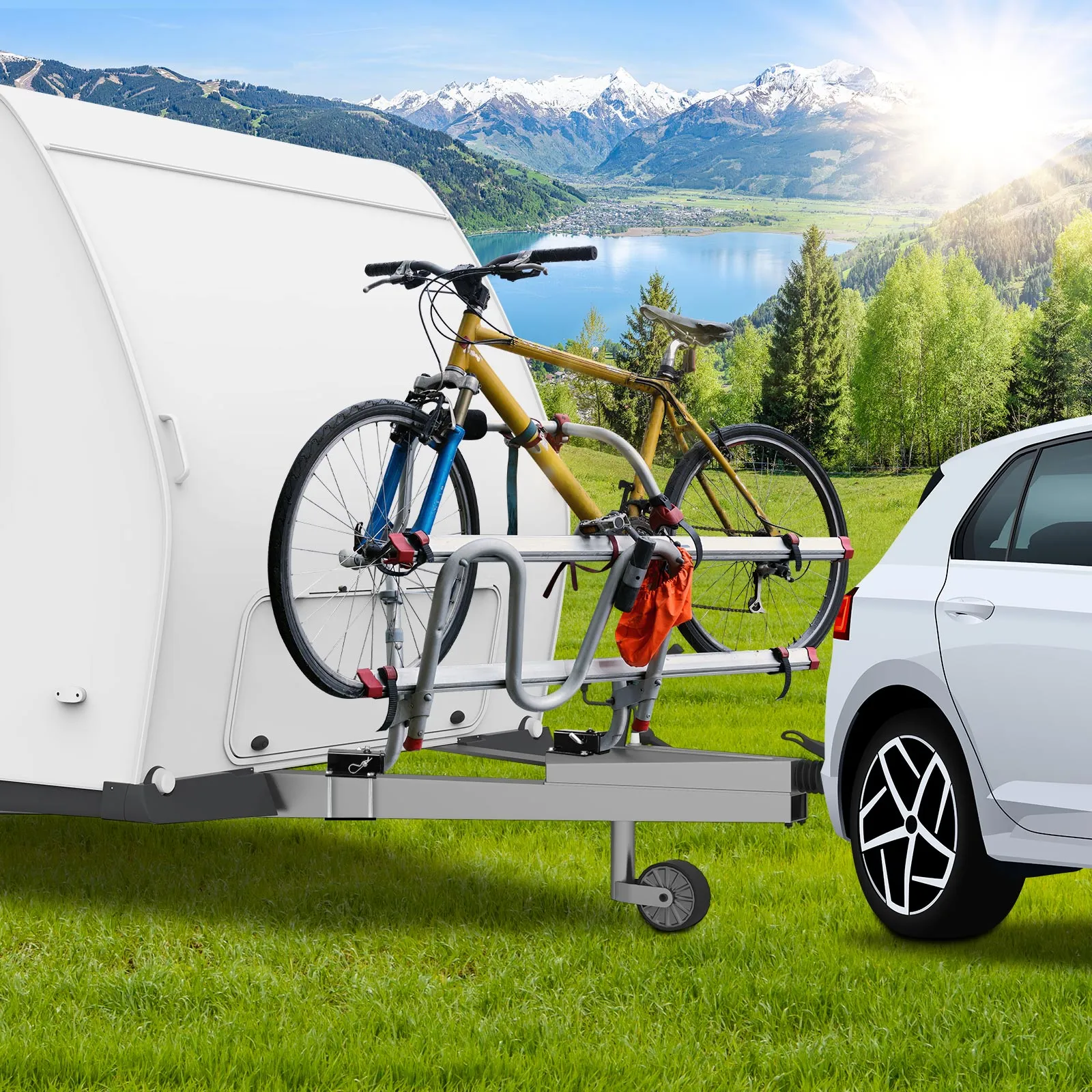 Universal Hitch Receiver Perfect For Caravans Trailers Bumpers & Bike Carriers - Image 7