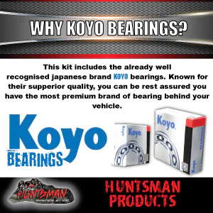 x2 Gal 2 Tonne 6 Stud Trailer Caravan Hubs 6/139.7 pcd 2000kg KOYO Bearings. SG CASTING - Image 4
