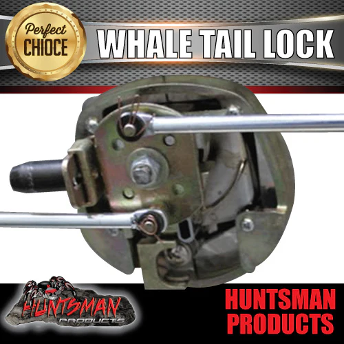 x2 Locking rods suit whale tail locks for extra security. 1200mm x 8mm - Image 2