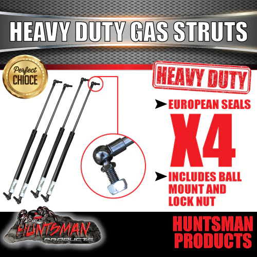 x4 600mm x 750 newton gas struts. - Image 2