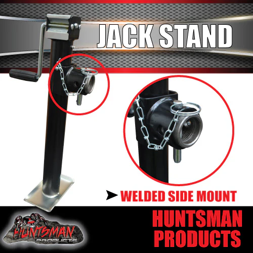 x4 caravan trailer canopy jack stands 907kg rated each. 385mm extension 050101 - Image 3