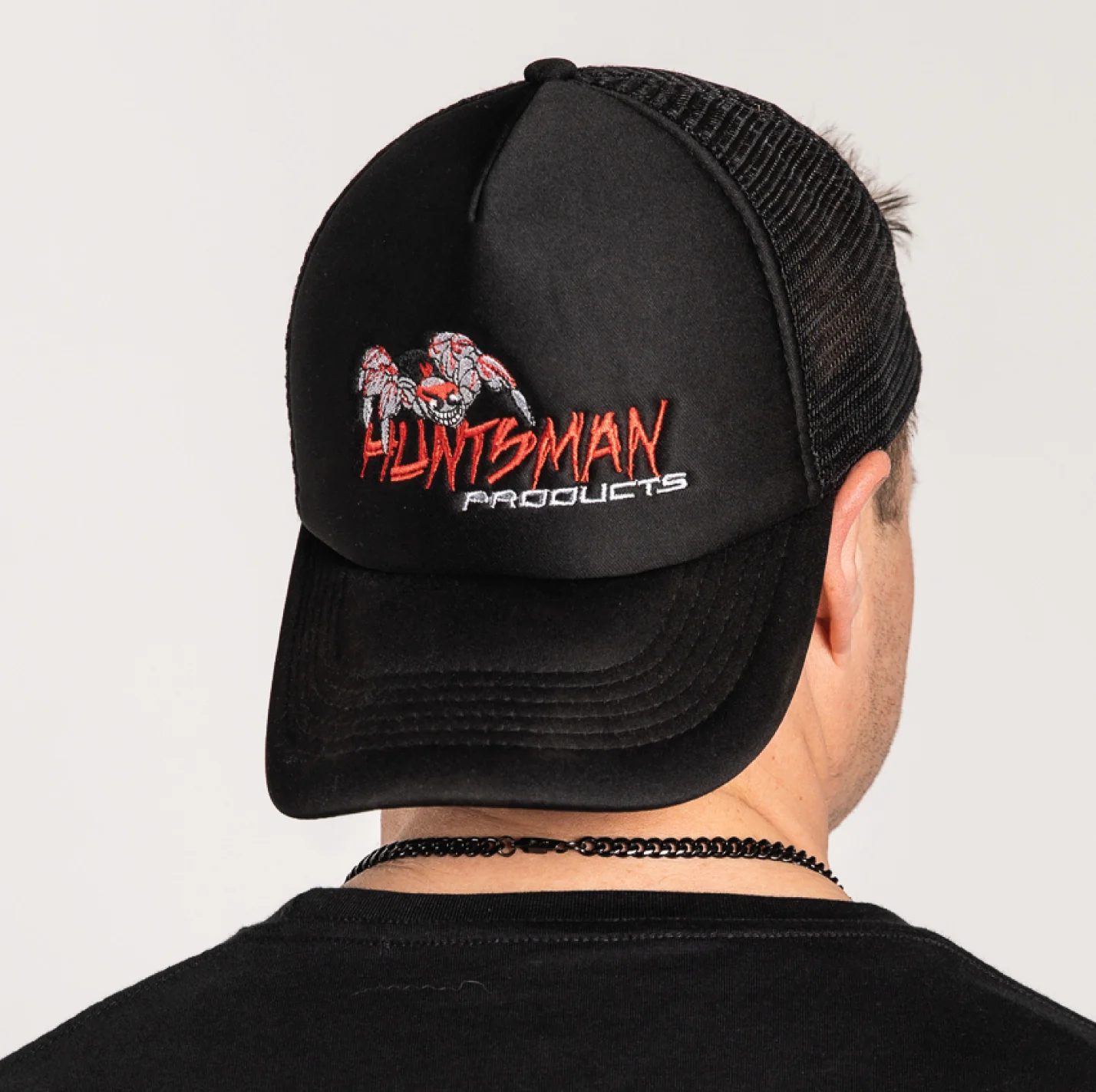 x1 Huntsman Products Adjustable Snapback Mesh Trucker Hat, 1 Size Fits Most - Image 7